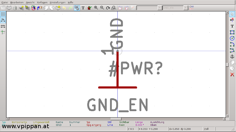 Erstellen von KiCad Power Symbolen