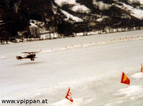 Eisfliegen am Brennsee