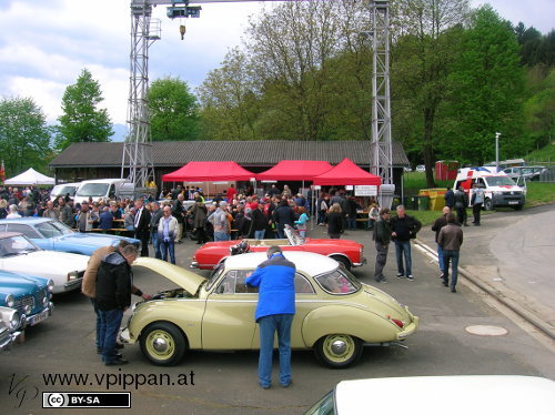 Ausfahrt zum Oldtimertreffen Dullach