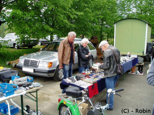 Ausfahrt zum Oldtimertreffen Dullach