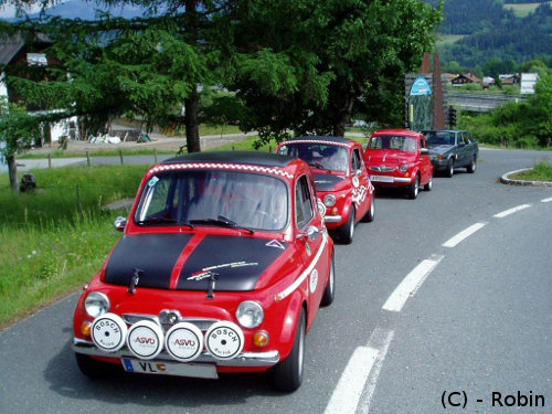 Ausfahrt zum Oldtimertreffen Rothenthurn