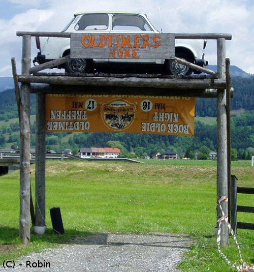 Ausfahrt zum Oldtimertreffen Rothenthurn