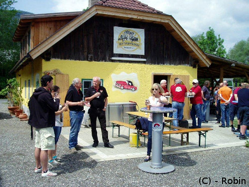 Ausfahrt zum Oldtimertreffen Rothenthurn