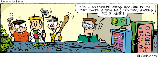 Return to zero Comic #153 Extreme Stress Testing