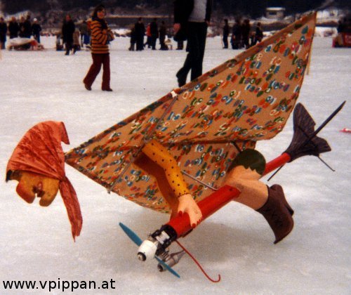 Eisfliegen am Brennsee