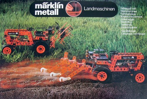 Märklin Metall 1054 Landmaschinen
