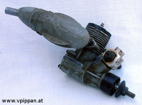 Motor vor der Überarbeitung
