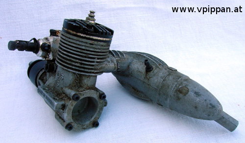 Motor vor der Überarbeitung